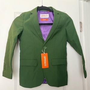 Green Opposuits Sports Coat Brand New With Tags Kids Size 8